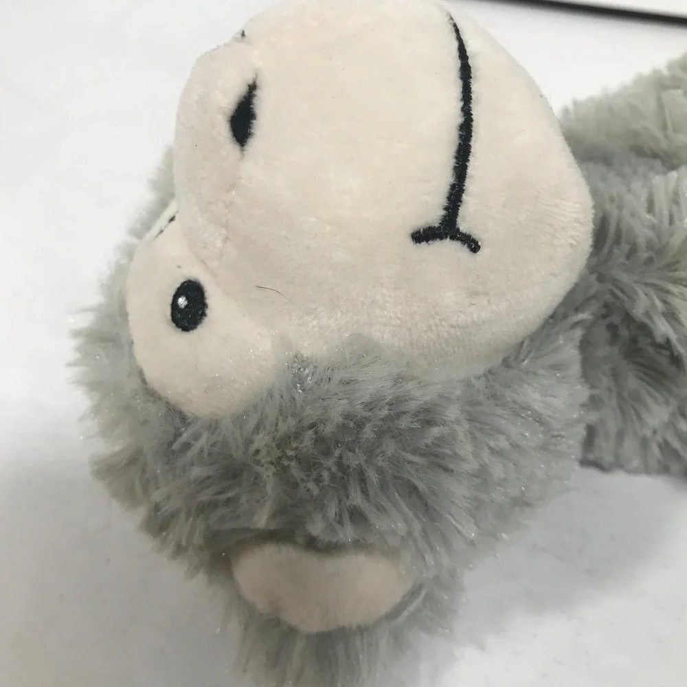 Warmies Microwavable Sloth Plush Lavender Scented Gray Heatable Stuffed Animal